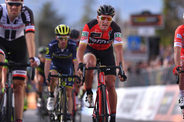 Greg Van Avermaet has moved into top position at Italian stage race Tirreno-Adriatico. Image: BMC Racing Team / TDW Sport