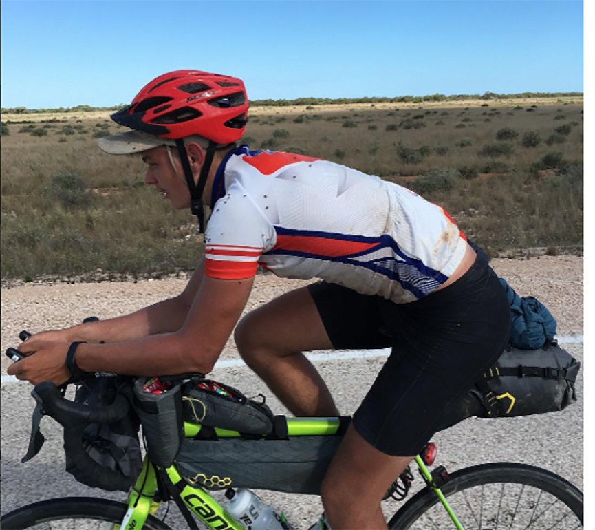 Numerous keen #IPWR followers including KG Heath have been closely watching young Lochie Kavanagh's progress. Image: Twitter.