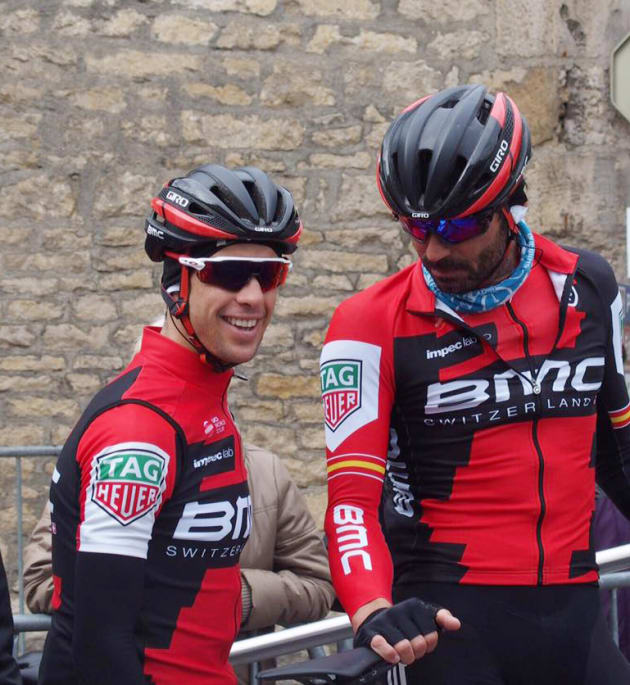 Richie Porte remains upbeat and positive despite his dream of winning the 2017 Paris-Nice being over. Image Team BMC Racing.