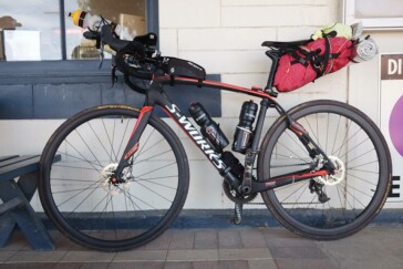 Steffen Streich prior to leaving Greece for his trip to Australia to ride the Indian Pacific Wheel Race. Image: Anagno Cycles.