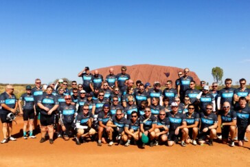 Cycling journalist and presenter Mike Tomalaris rode the 2015 TourXOz and is looking forward to being part of this year's event. Image: TourXOz.