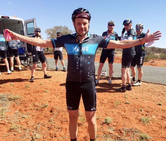 Cycling journalist and presenter Mike Tomalaris rode the 2015 TourXOz and is looking forward to being part of this year's event. Image: TourXOz.