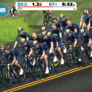 Zwifters discuss and plan their group rides via various social channels including the popular 'Zwift Oz' Facebook group. Image: Zwift Oz.