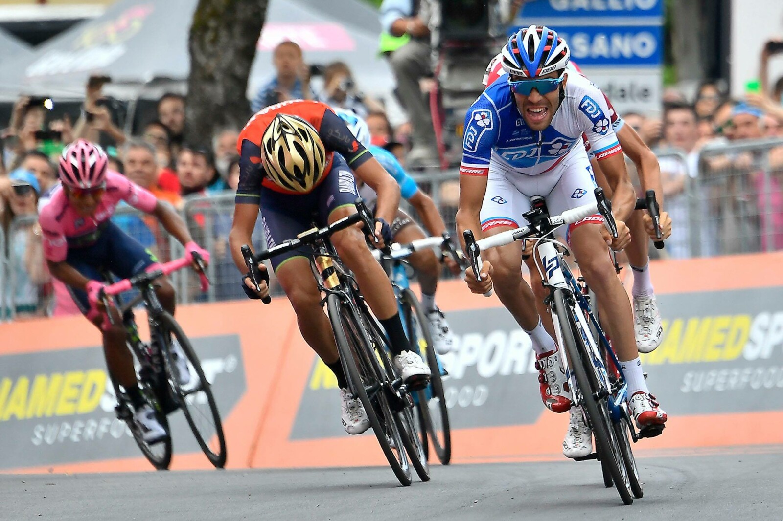 The course of tonight's 29km Trial around the Monza race track and into Milan.