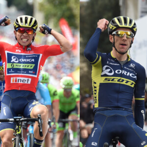 24yo climber Adam Yates was 'Best Young Rider' at the 2016 Tour de France and will be Orica-Scott's main man in the mountains at this year's Giro. Image: Sirotti.