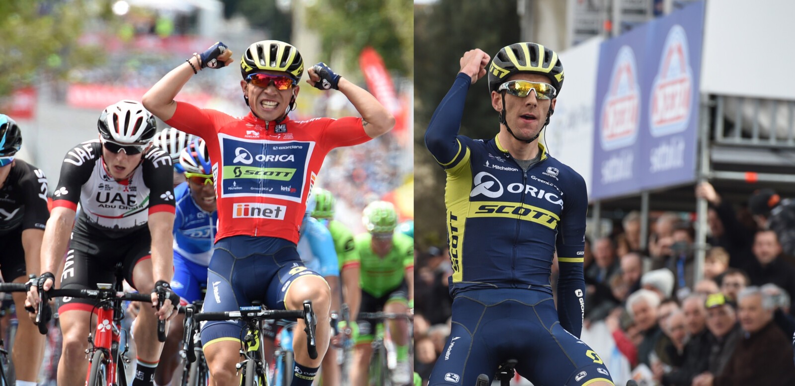 24yo climber Adam Yates was 'Best Young Rider' at the 2016 Tour de France and will be Orica-Scott's main man in the mountains at this year's Giro. Image: Sirotti.