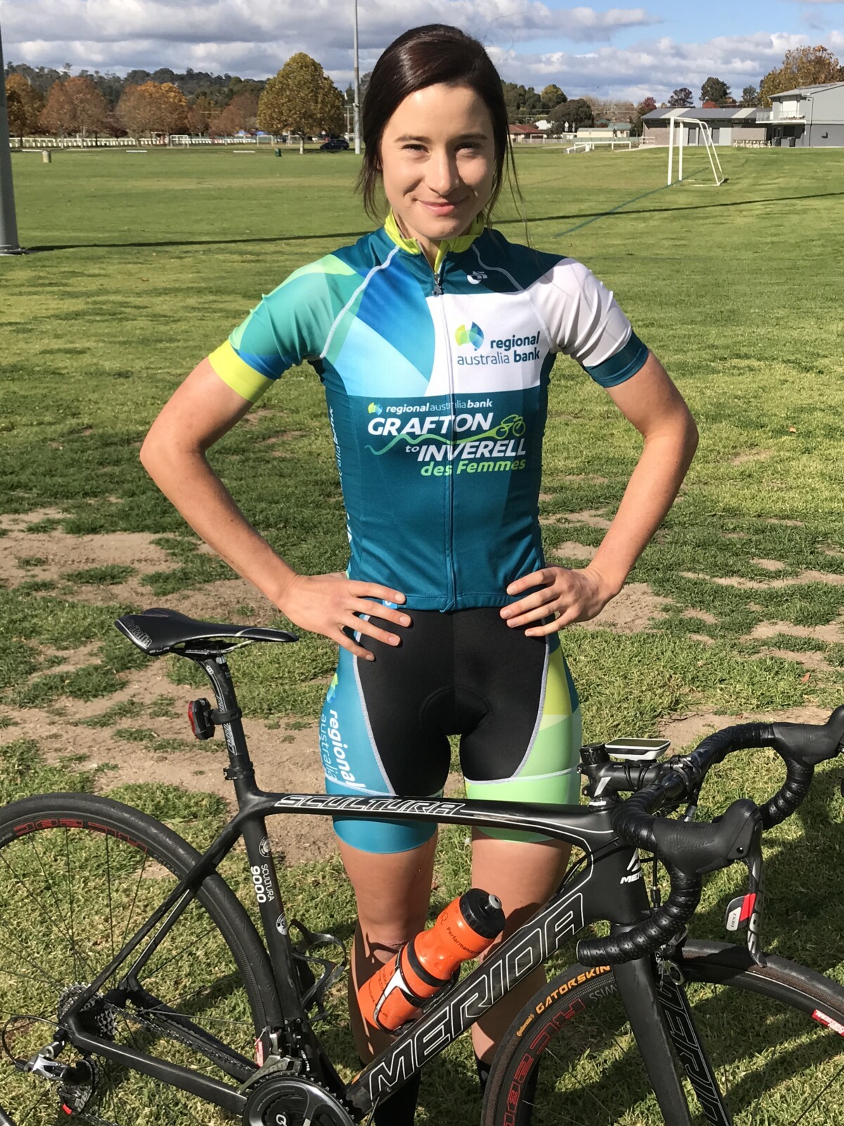 Dillier is victorious after his first WorldTour stage win at Stage 6 of the Giro d'Italia. Image: Sirotti.