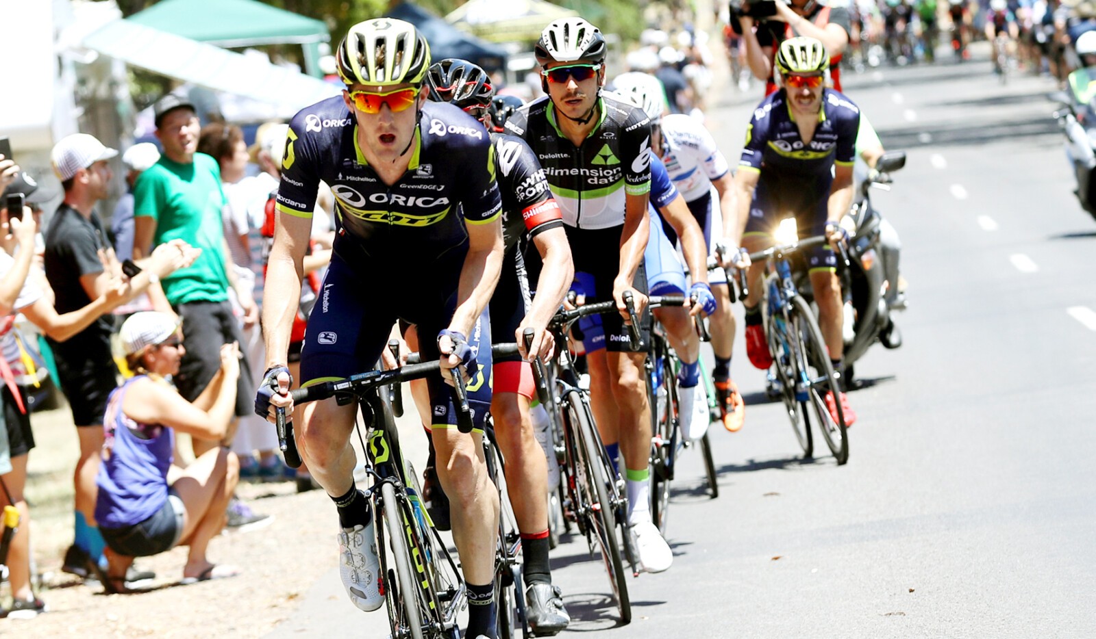 24yo climber Adam Yates was 'Best Young Rider' at the 2016 Tour de France and will be Orica-Scott's main man in the mountains at this year's Giro. Image: Sirotti.