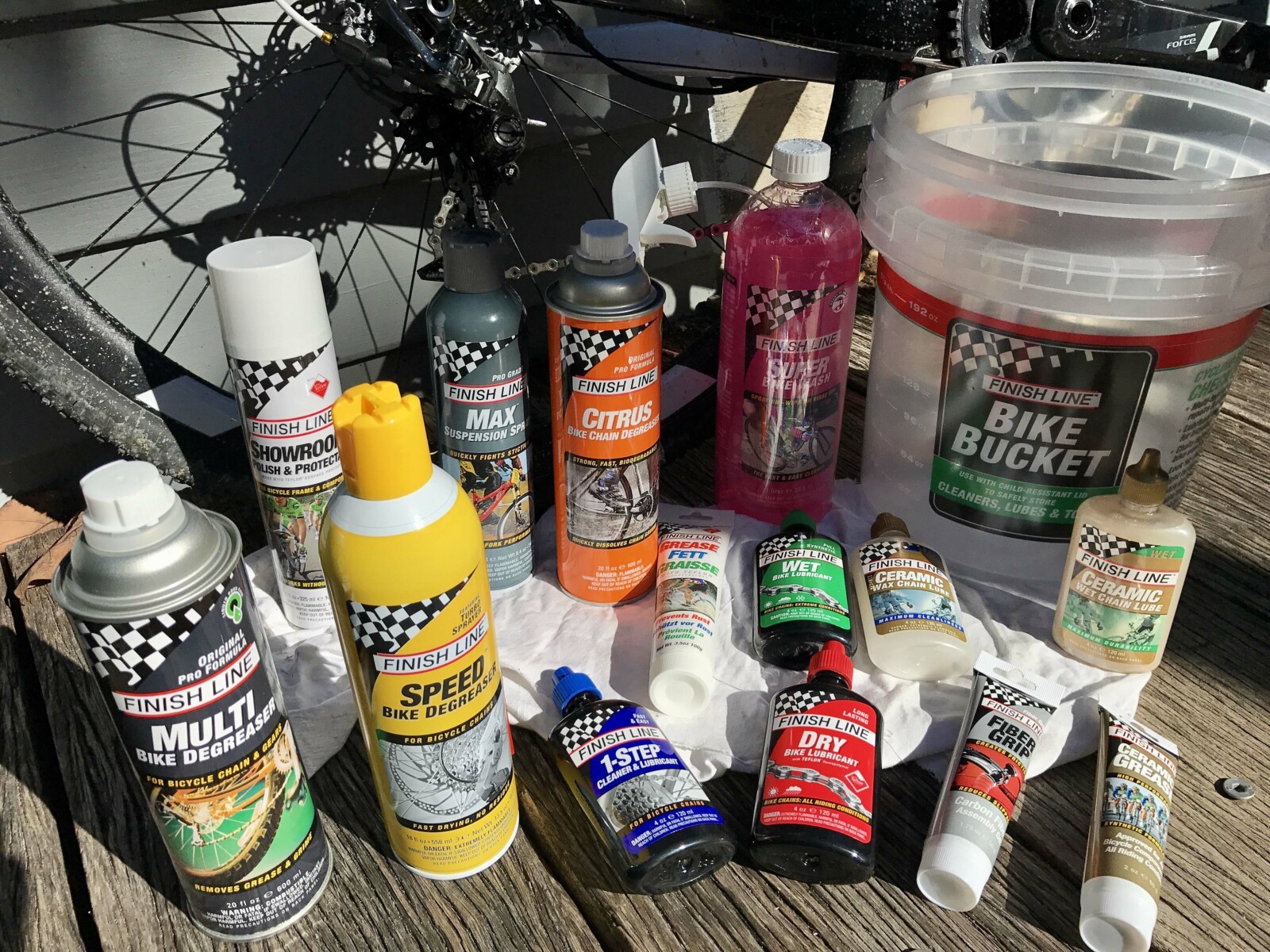 Finish Line - Bicycle Lubricants and Care Products