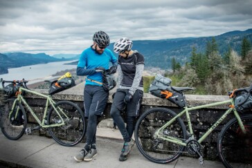 The Ortlieb Frame Pack comes in two sizes, 4 litre and 6 litre.