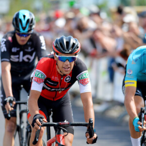 We've found Finish Line Dry Lube to be a reliable, hard-wearing and efficient chain lubricant - small 120ml bottles are available from most local bike stores.