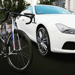 We've found Finish Line Dry Lube to be a reliable, hard-wearing and efficient chain lubricant - small 120ml bottles are available from most local bike stores.