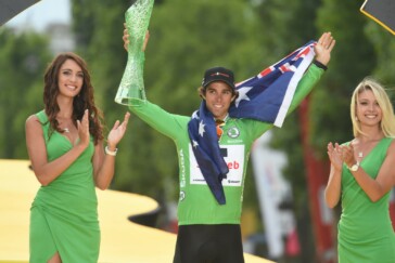 Michael Matthews looks destined to become the third Australian winner of the prized Green Jersey. Image Sirotti.