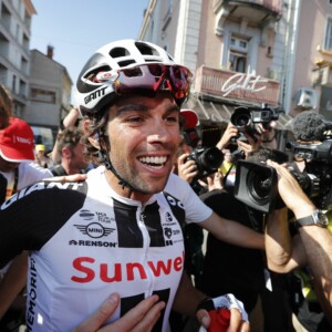 It was Matthews second Tour de France stage win having also enjoyed success at the 2016 event. Image: Sirotti.