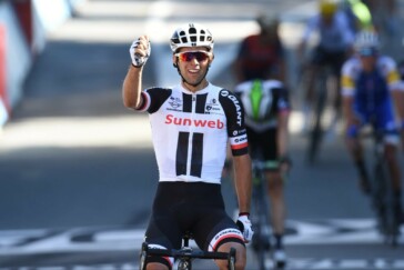 It was Matthews second Tour de France stage win having also enjoyed success at the 2016 event. Image: Sirotti.