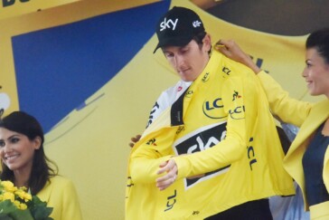 Aussie rider Michael 'Bling' Mathews in action during the slippery and wet Dusseldorf TT. Image: Sirotti.