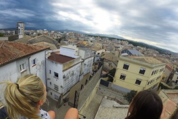 Traffic-free roads and stunning scenery ... two of the reasons 'Netti' loves training in Girona. Image: Nat Bromhead