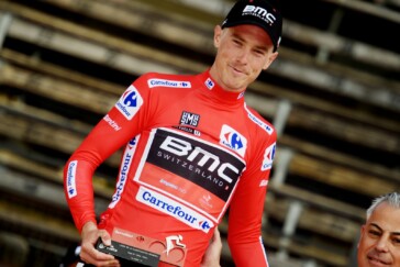 Jack Haig winning Stage 6 of the Tour of Poland solo by 51 seconds. Haig says his attention now turns to the Vuelta and ensuring teammates Adam and Simon Yates along with Esteban Chaves reach as high as possible on General Classification. Image: Sirotti.