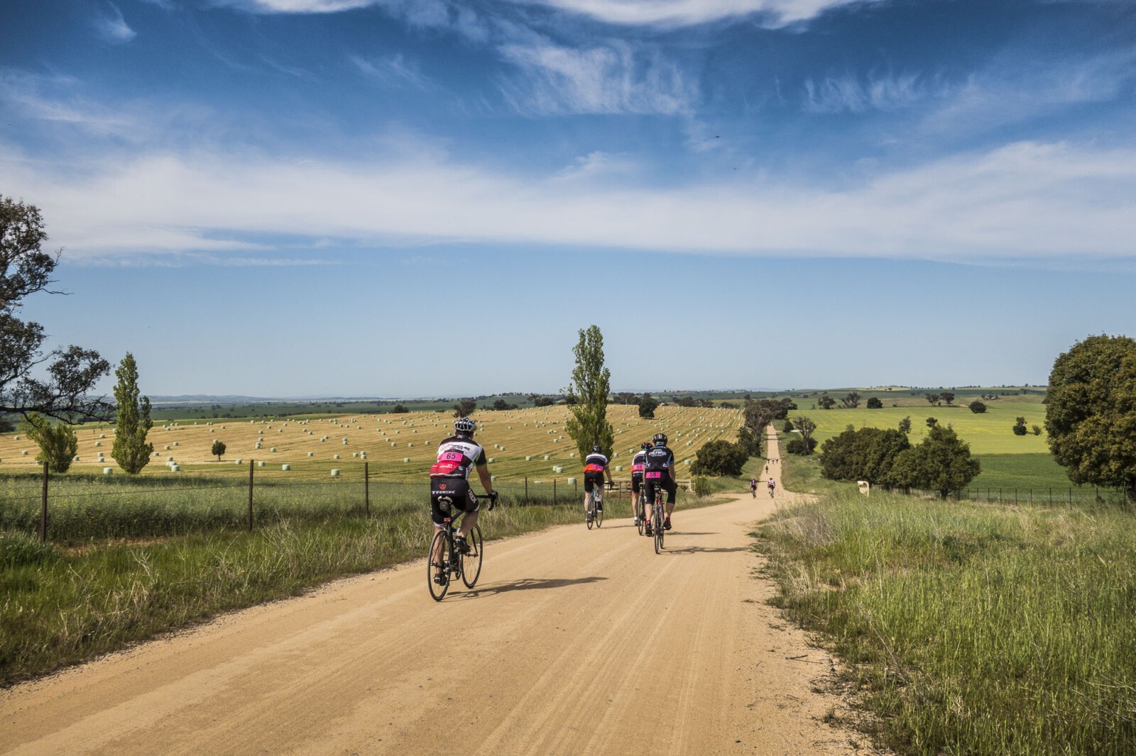 Traffic-free roads and stunning scenery ... two of the reasons 'Netti' loves training in Girona. Image: Nat Bromhead