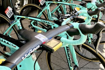 The new Orbea Orca Aero will be delivered with numerous Vision & FSA components including wheels and handlebars.