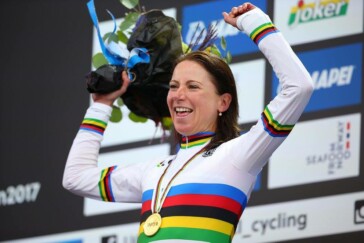 Finally There: Mark Beaumont celebrates the finish of his epic adventure at the Arc de Triomphe in Paris. Image: Mark Beaumont.