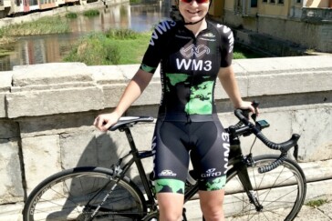 38 degrees on the Garmin and climbing 6.5% on an old school cluster ... not fun.