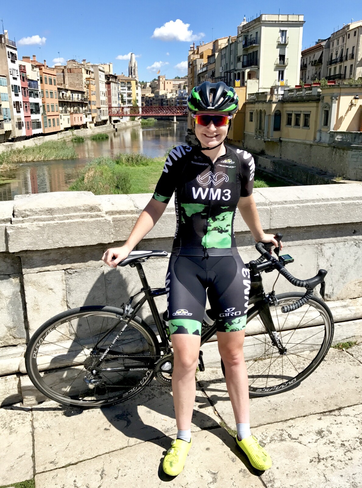 38 degrees on the Garmin and climbing 6.5% on an old school cluster ... not fun.