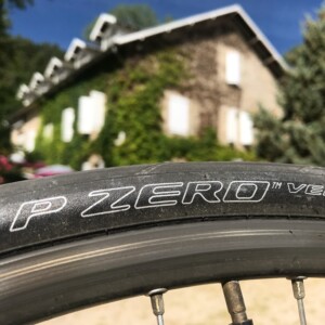 Riding the tyres over a mix of surfaces - from smooth black top bitumen to cobbles, to coarse gravel paths - the tyres have performed faultlessly. Image: Nat Bromhead.