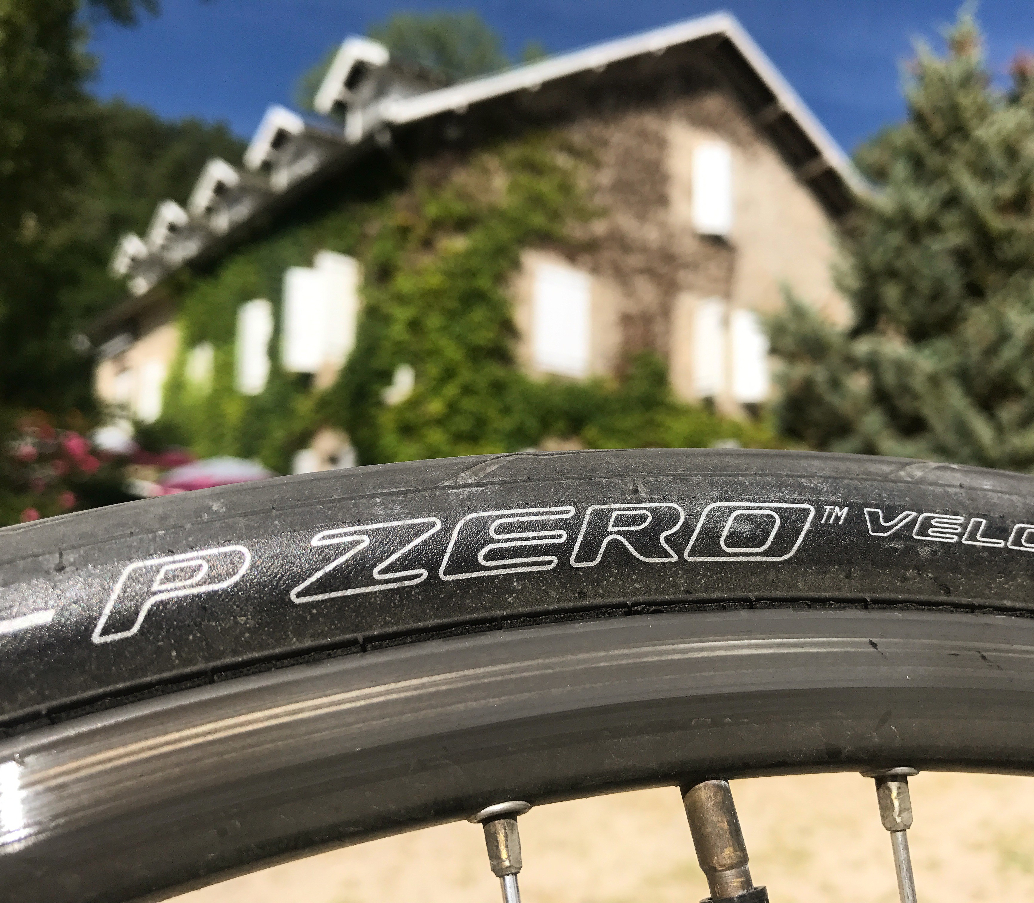 Riding the tyres over a mix of surfaces - from smooth black top bitumen to cobbles, to coarse gravel paths - the tyres have performed faultlessly. Image: Nat Bromhead.