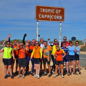 Simon Clarke with a young fan after the finish of the 2017 Tour de France in Paris. Image: Nat Bromhead.