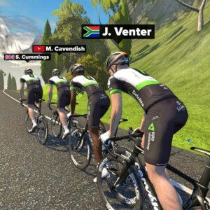 Ollie Jones will ride with the Team Dimension Data U23 team in 2018 after being crowned Zwift Academy winner.