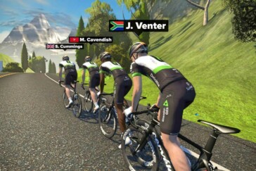 Ollie Jones will ride with the Team Dimension Data U23 team in 2018 after being crowned Zwift Academy winner.