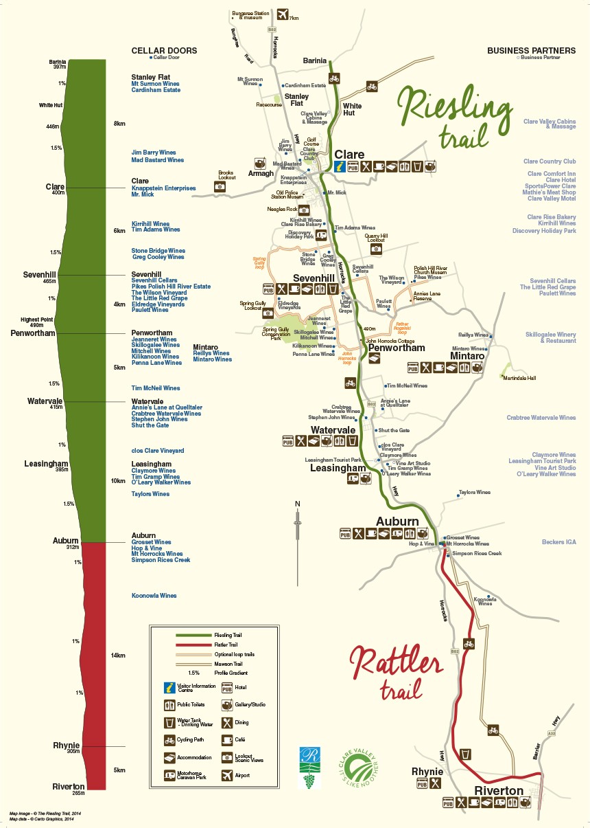 clare valley tourist information