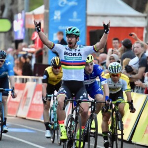 Stage 1 of the 2018 Santos Tour Down Under starts in Port Adelaide at 11am and will finish in Lyndoch some 145km away.