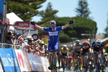 Stage 1 of the 2018 Santos Tour Down Under starts in Port Adelaide at  11am and will finish in Lyndoch some 145km away.