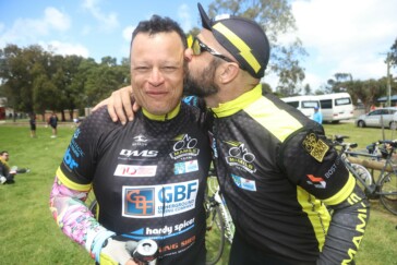 Members of the Warragul Cycling Club feature heavily in the film. Image: Supplied.