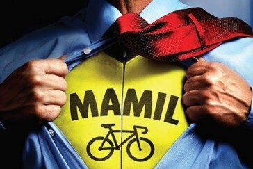 Member of the Adelaide Fat Boys cycling group feature in the 98-minute movie MAMIL. Image: MAMIL website.