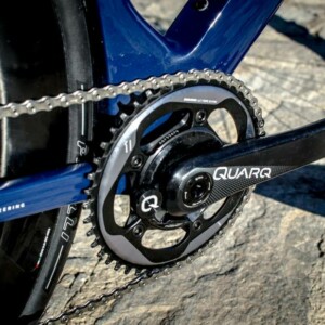 The business end of the drivetrain - the wide-range cassette of the SRAM single-chainring system. Image: Karen M . Edwards Photography