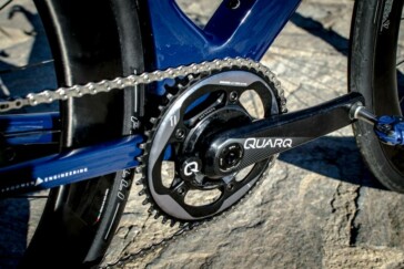 The business end of the drivetrain - the wide-range cassette of the SRAM single-chainring system. Image: Karen M . Edwards Photography
