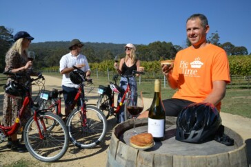 Artemis Winery, one of the stops on the Highlands cycle tour.