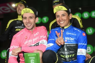 The first major climbing test of the 2018 Giro - the challenging Mt Etna stage. Image: Giro d'Italia