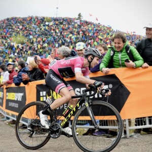 The first major climbing test of the 2018 Giro - the challenging Mt Etna stage. Image: Giro d'Italia
