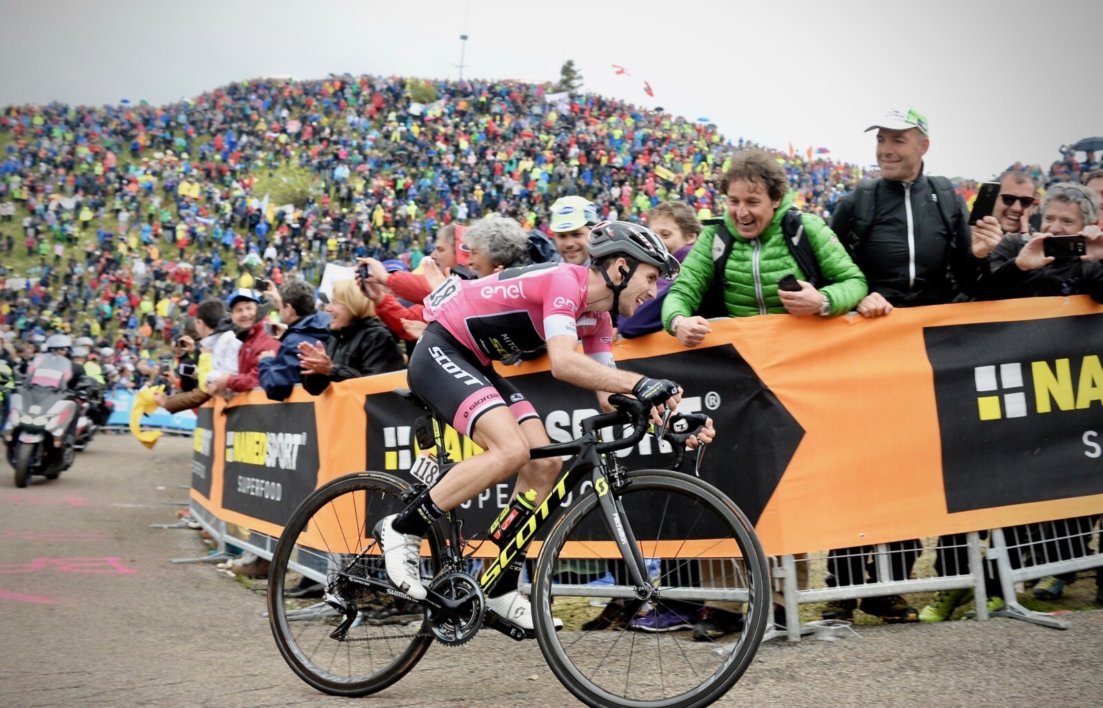 The first major climbing test of the 2018 Giro - the challenging Mt Etna stage. Image: Giro d'Italia