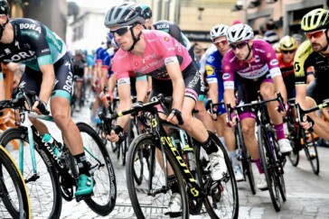 The first major climbing test of the 2018 Giro - the challenging Mt Etna stage. Image: Giro d'Italia