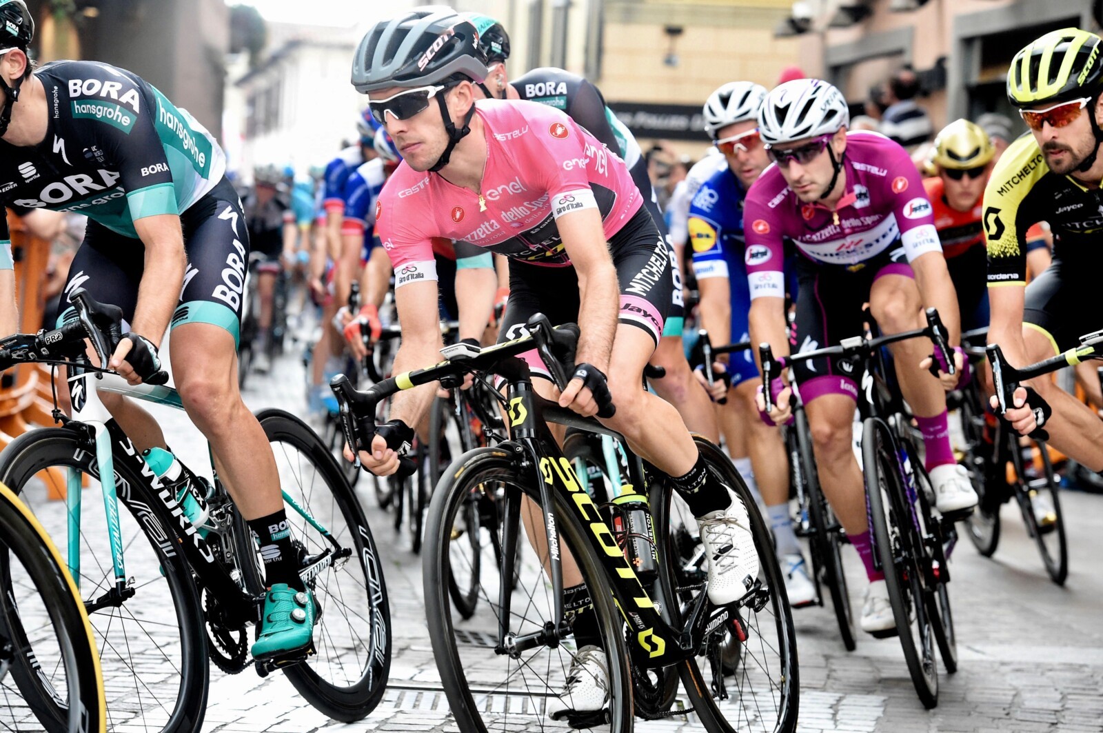 The first major climbing test of the 2018 Giro - the challenging Mt Etna stage. Image: Giro d'Italia
