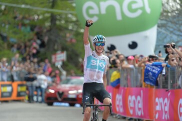 The first major climbing test of the 2018 Giro - the challenging Mt Etna stage. Image: Giro d'Italia