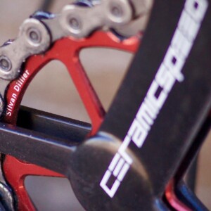 Silvan Dillier in action at the 2018 Paris Roubaix. Image: CeramicSpeed.