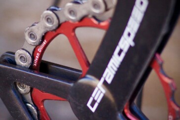 Silvan Dillier in action at the 2018 Paris Roubaix. Image: CeramicSpeed.