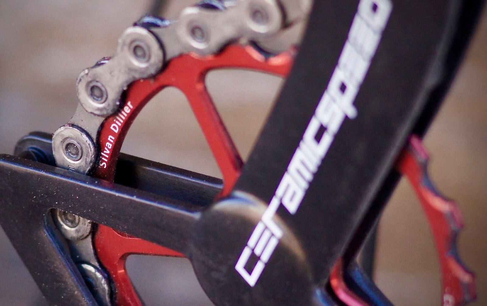 Silvan Dillier in action at the 2018 Paris Roubaix. Image: CeramicSpeed.