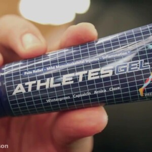 Riders had to rinse pepper spray from their eyes. Image Bob McPartland / Eurosport.